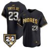 Men's Padres 2024 Spring Training Patch Vapor Premier Limited Jersey - All Stitched