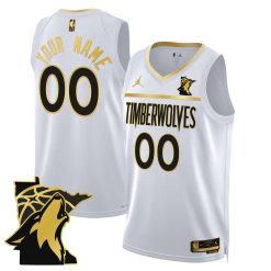 Minnesota Timberwolves Swingman Custom Jersey - Minnesota Patch - All Stitched