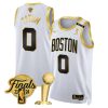 Men's Boston Celtics 2024 Final & Champions Patch Swingman Jersey V2 - All Stitched