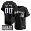 Baltimore Orioles 'Gothic Harbor Edition' Vapor Premier Limited Custom Jersey - All Stitched