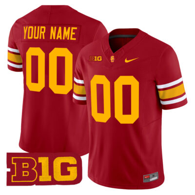 USC Trojans Throwback 2025 Vapor Limited Custom Jersey - All Stitched