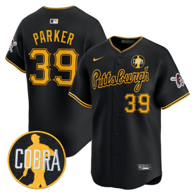 Men's Pittsburgh Pirates 'Dave Parker Cobra Patch' Vapor Premier Limited Jersey - All Stitched