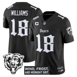 Men's Chicago Bears 'Gothic Midway Legacy' Vapor Limited Jersey - All Stitched