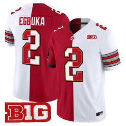 Emeka Egbuka Split Vapor Limited Jersey - All Stitched