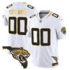 Jacksonville Jaguars 2025 Gold Vapor Limited Custom Jersey - All Stitched