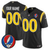 Los Angeles Rams x Grateful Dead Vapor Limited Custom Jersey - All Stitched