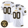 Kansas City Chiefs 2025 Gold Vapor Limited Custom Jersey - All Stitched