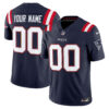 New England Patriots 2025 Vapor Limited Custom Jersey - All Stitched