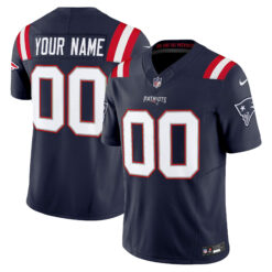 New England Patriots 2025 Vapor Limited Custom Jersey - All Stitched