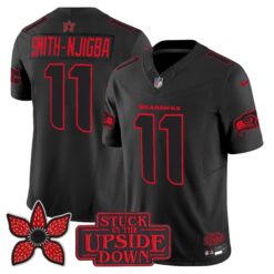 Seattle Seahawks 'Stranger Things Edition' Vapor Limited Jersey - All Stitched