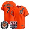 Men's Detroit Tigers 2026 Alternate Vapor Premier Limited Jersey - 250America Patch - All Stitched