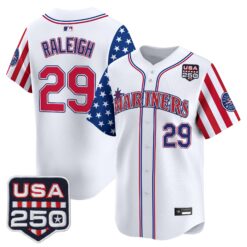 Men's Seattle Mariners "America250 Edition" Vapor Premier Limited Jersey - All Stitched
