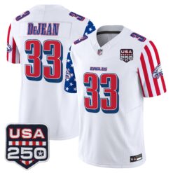 Men's Philadelphia Eagles "America 250 Edition" Vapor Limited Jersey - All Stitched